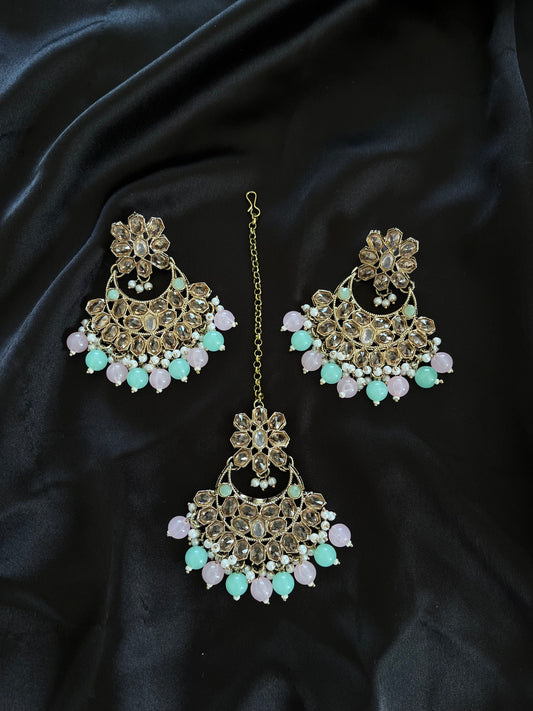 Mehak (pink & mint)